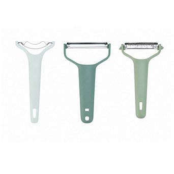 Stainless Steel Vegetable Peeler, 3 Pack Assorted Potato Peeler with Hang Loop Handle 3 pc