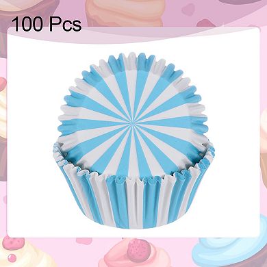 100Pcs Cupcake Liners, Cupcake Cups Standard Size Muffins Liners Papers Baking Cups Wrappers