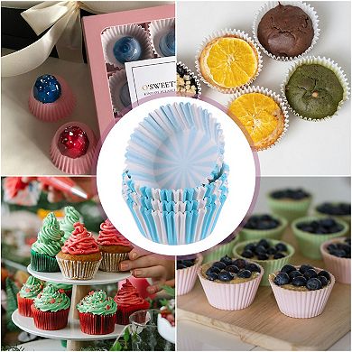 100Pcs Cupcake Liners, Cupcake Cups Standard Size Muffins Liners Papers Baking Cups Wrappers