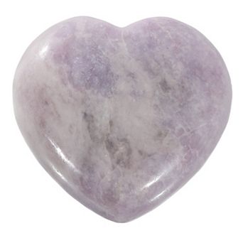 1.6 Inch Natural Heart Shaped Crystal Stone, Mini Polished Love Gemstone Crystal, Pocket Rock