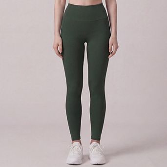 Women's High Waist Full Length Active Leggings with Contour Seams for Workout and Everyday Wear