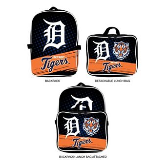 MOJO Detroit Tigers Backpack & Lunch Box 2 pc Set