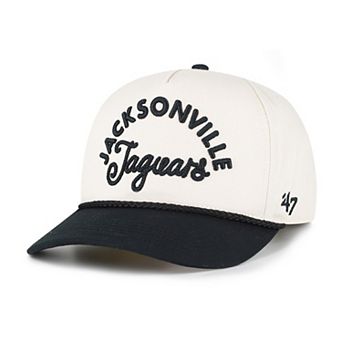 Women's '47 Natural Jacksonville Jaguars Rope Script Hitch Adjustable Hat
