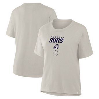 Women's Fanatics Beige Phoenix Suns Crossover Legacy T-Shirt