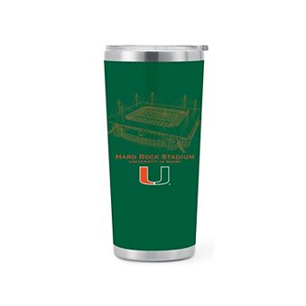 Miami Hurricanes Green 22oz. Stadium Tumbler