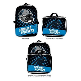 MOJO Carolina Panthers Backpack & Lunch Box 2 pc Set