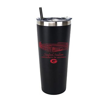 Georgia Bulldogs Black 22oz. Stadium Tumbler