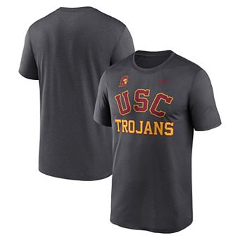 Men's Nike Anthracite USC Trojans Primetime Arch Mantra Legend Dri-FIT T-Shirt