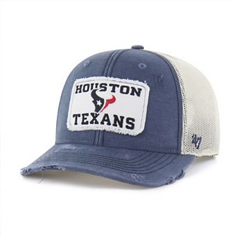 Men's '47 Navy Houston Texans Egremont Well-Worn Adjustable Trucker Hat