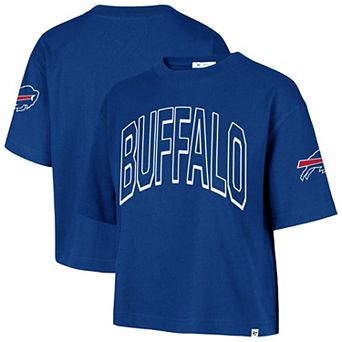 Women's '47 Royal Buffalo Bills Call Out Reed City T-Shirt