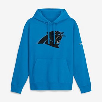 Men's Nike Blue Carolina Panthers Primetime Club Logo Hoodie