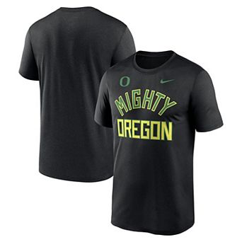 Men's Nike Black Oregon Ducks Primetime Arch Mantra Legend Dri-FIT T-Shirt