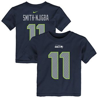 Toddler Nike Jaxon Smith-Njigba Navy Seattle Seahawks Player Name & Number T-Shirt