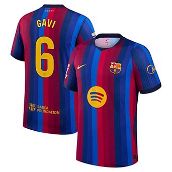 Men's Nike Gavi Red Barcelona 2026/27 Home Match Authentic Jersey