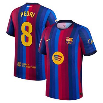 Men's Nike Pedri Red Barcelona 2026/27 Home Match Authentic Jersey