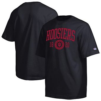 Men's Champion Black Indiana Hoosiers Established Tradition Heavyweight T-Shirt