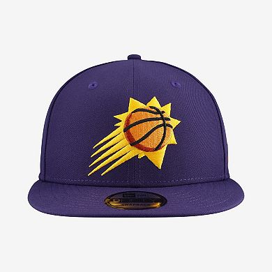 Men's New Era Purple Phoenix Suns Team 9FIFTY Snapback Hat