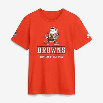 Men's Nike Orange Cleveland Browns Sideline Alternate Final Sprint Dri-FIT T-Shirt