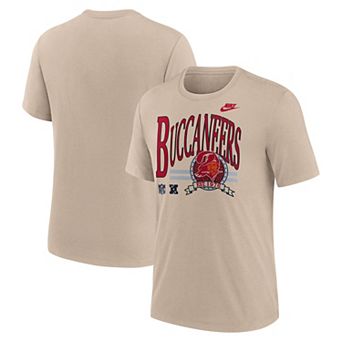 Men's Nike Sand Tampa Bay Buccaneers Rewind Tri-Blend T-Shirt