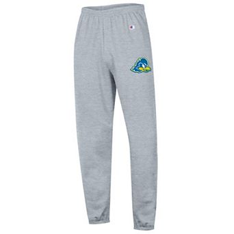 Men's Champion Heather Gray Delaware Fightin' Blue Hens Powerblend Fleece Team Sweatpants