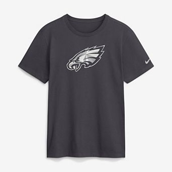 Men's Nike Anthracite Philadelphia Eagles Fractal Logo T-Shirt