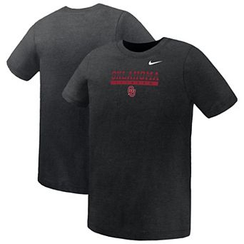 Preschool Nike Black Oklahoma Sooners Name Bar Legend Dri-FIT T-Shirt