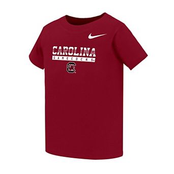 Toddler Nike Crimson South Carolina Gamecocks Dri-FIT Name Bar Legend T-Shirt