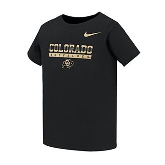 Toddler Nike Black Colorado Buffaloes Dri-FIT Name Bar Legend T-Shirt