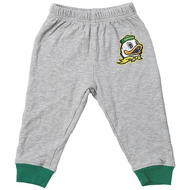 Infant Wes & Willy Gray Oregon Ducks Jie Jie Hopper Set