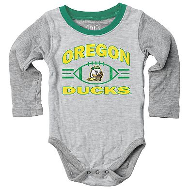 Infant Wes & Willy Gray Oregon Ducks Jie Jie Hopper Set