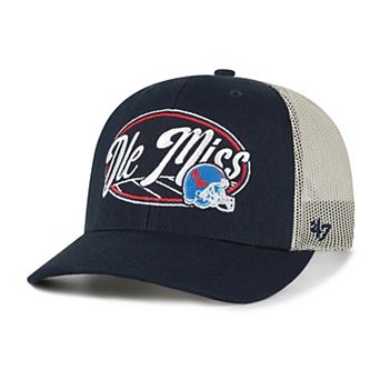 Unisex '47 Navy Ole Miss Rebels Enfield Adjustable Trucker Hat