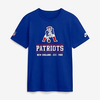 Men's Nike Royal New England Patriots Sideline Alternate Final Sprint Dri-FIT T-Shirt