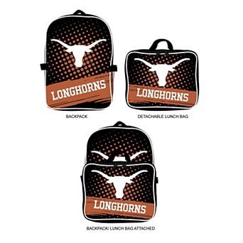 MOJO Texas Longhorns Backpack & Lunch Box 2 pc Set