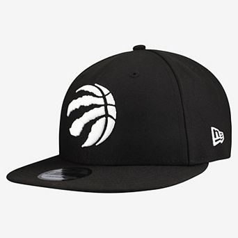 Men's New Era Black Toronto Raptors Team 9FIFTY Snapback Hat