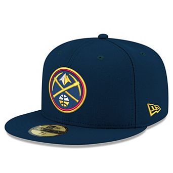 Men's New Era Navy Denver Nuggets Team 59FIFTY Fitted Hat
