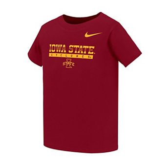 Toddler Nike Crimson Iowa State Cyclones Name Bar Legend Dri-FIT T-Shirt