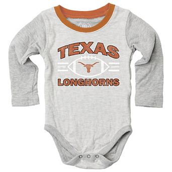Infant Wes & Willy Gray Texas Longhorns Jie Jie Hopper Set