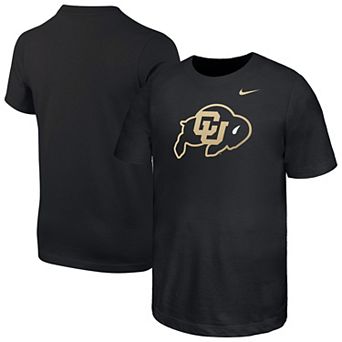 Youth Nike Black Colorado Buffaloes Logo T-Shirt