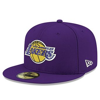 Men's New Era Purple Los Angeles Lakers Team 59FIFTY Fitted Hat