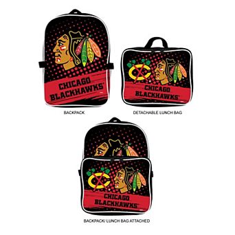 MOJO Chicago Blackhawks Backpack & Lunch Box 2 pc Set