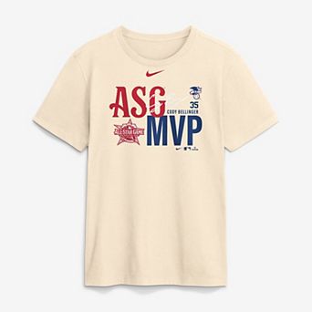 Men's Nike Cody Bellinger Cream New York Yankees 2026 MLB All-Star Game MVP Club T-Shirt