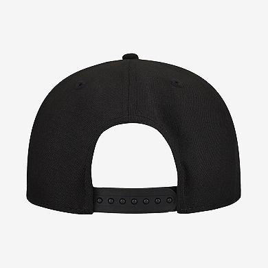 Men's New Era Black Phoenix Suns Team 9FIFTY Snapback Hat