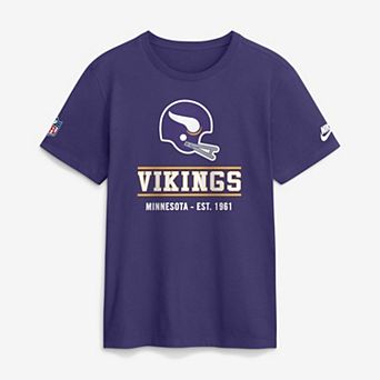 Men's Nike Purple Minnesota Vikings Tall Sideline Final Sprint Dri-FIT T-Shirt