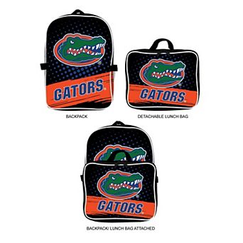 MOJO Florida Gators Backpack & Lunch Box 2 pc Set