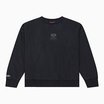 Women's Mitchell & Ness Black San Francisco 49ers Sweatshirt