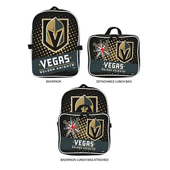 MOJO Vegas Golden Knights Backpack & Lunch Box 2 pc Set