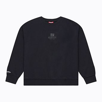 Women's Mitchell & Ness Black New York Giants Sweatshirt