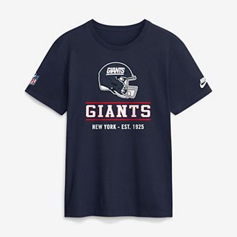 Men's Nike Navy New York Giants Sideline Alternate Final Sprint Dri-FIT T-Shirt