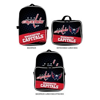 MOJO Washington Capitals Backpack & Lunch Box 2 pc Set
