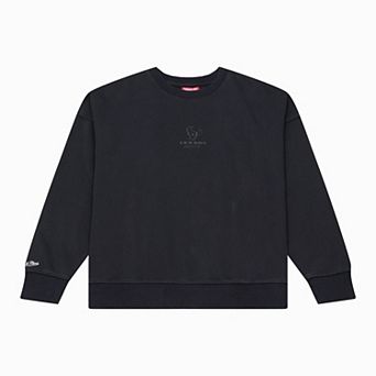 Women's Mitchell & Ness Black Houston Texans Sweatshirt